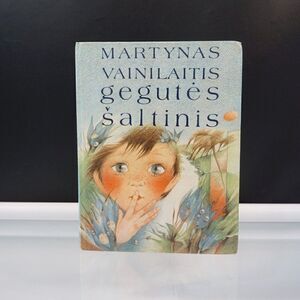 Lithuanian Language Book Gegutes šaltinis By Martynas Vainilaitis Vintage 1988